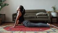 The prone cobra exercise strengthens the external rotators. (Photo via Pexels/Ketut Subiyanto)